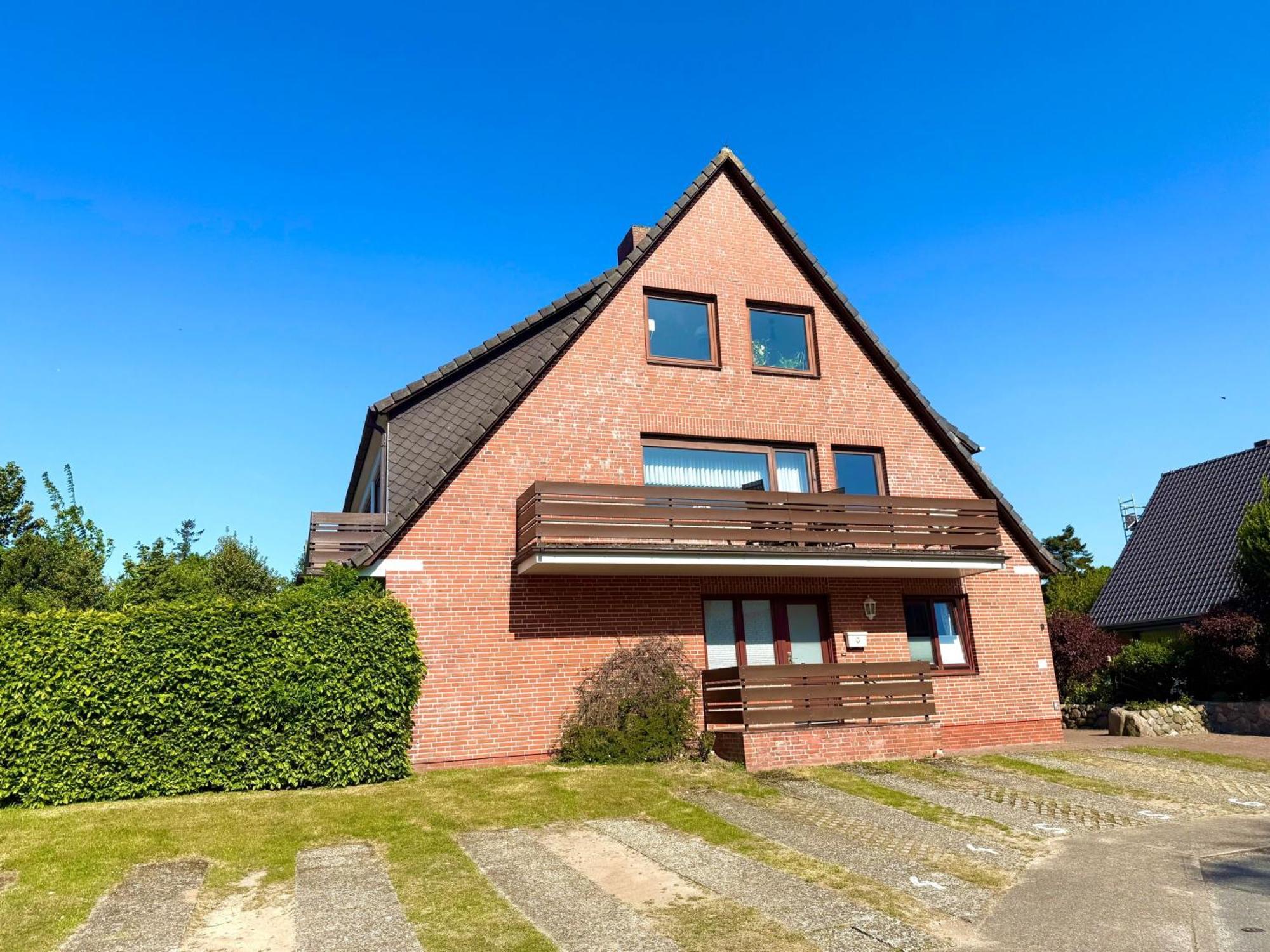Wiesenweg Wohnung 5 Wyk auf Föhr Esterno foto
