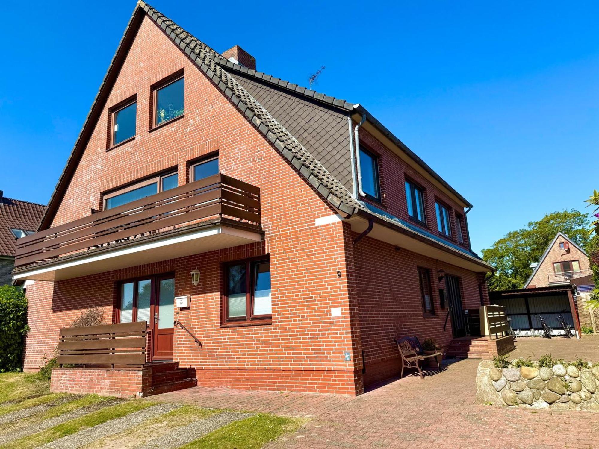 Wiesenweg Wohnung 5 Wyk auf Föhr Esterno foto